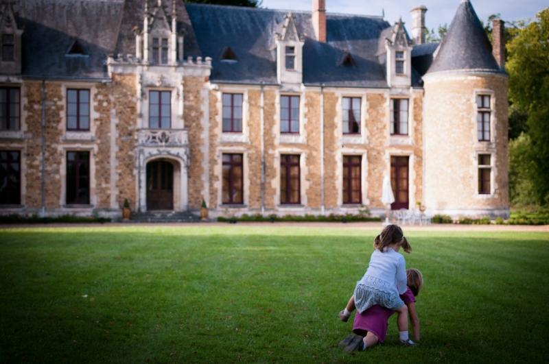 Chateau De Cheronne Bed and Breakfast Tuffé Esterno foto