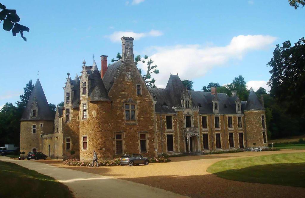 Chateau De Cheronne Bed and Breakfast Tuffé Esterno foto